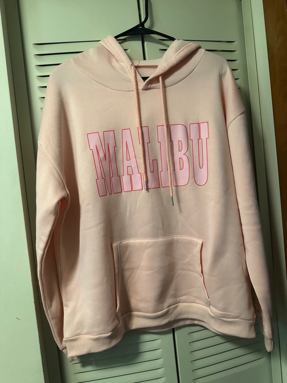 Malibu Pink Hoodie Sweatshirt - Unbranded - Picture 1 of 4